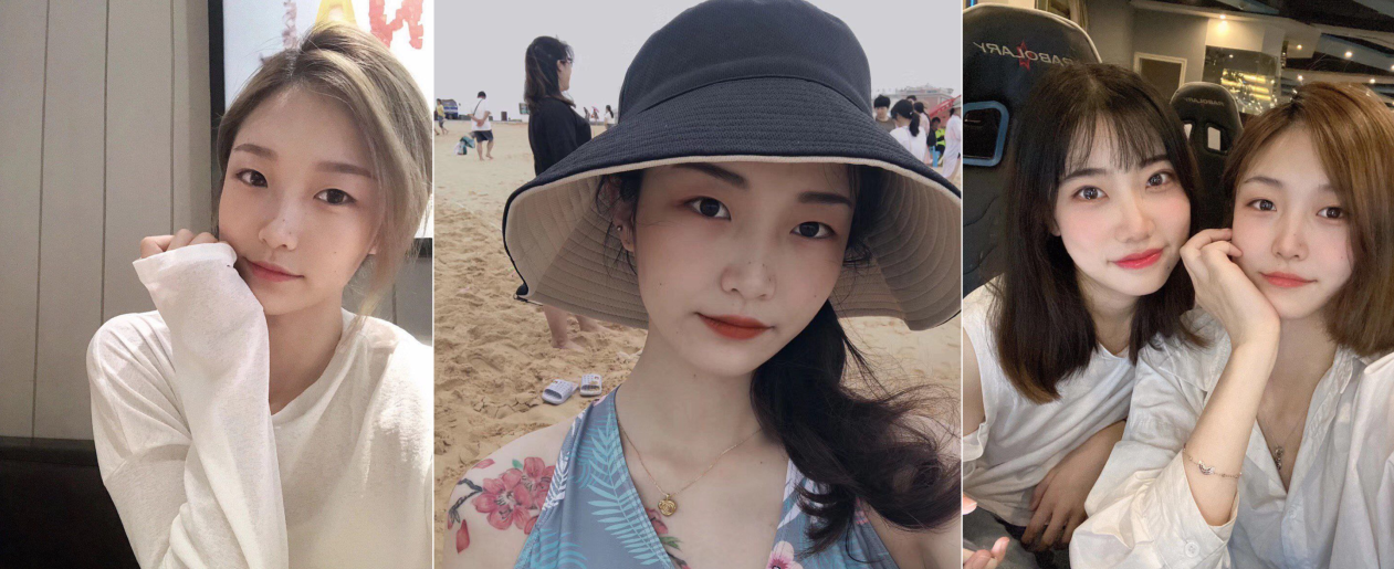 超可爱漂亮的小美女和男友在即亲密自拍漂亮的脸蛋诱人的奶子最后还说“干我”